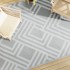 Alfombra de exterior PP ARAKIL gris 190x290