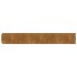 Bordes de césped acero corten flexible 10 piezas 15x103