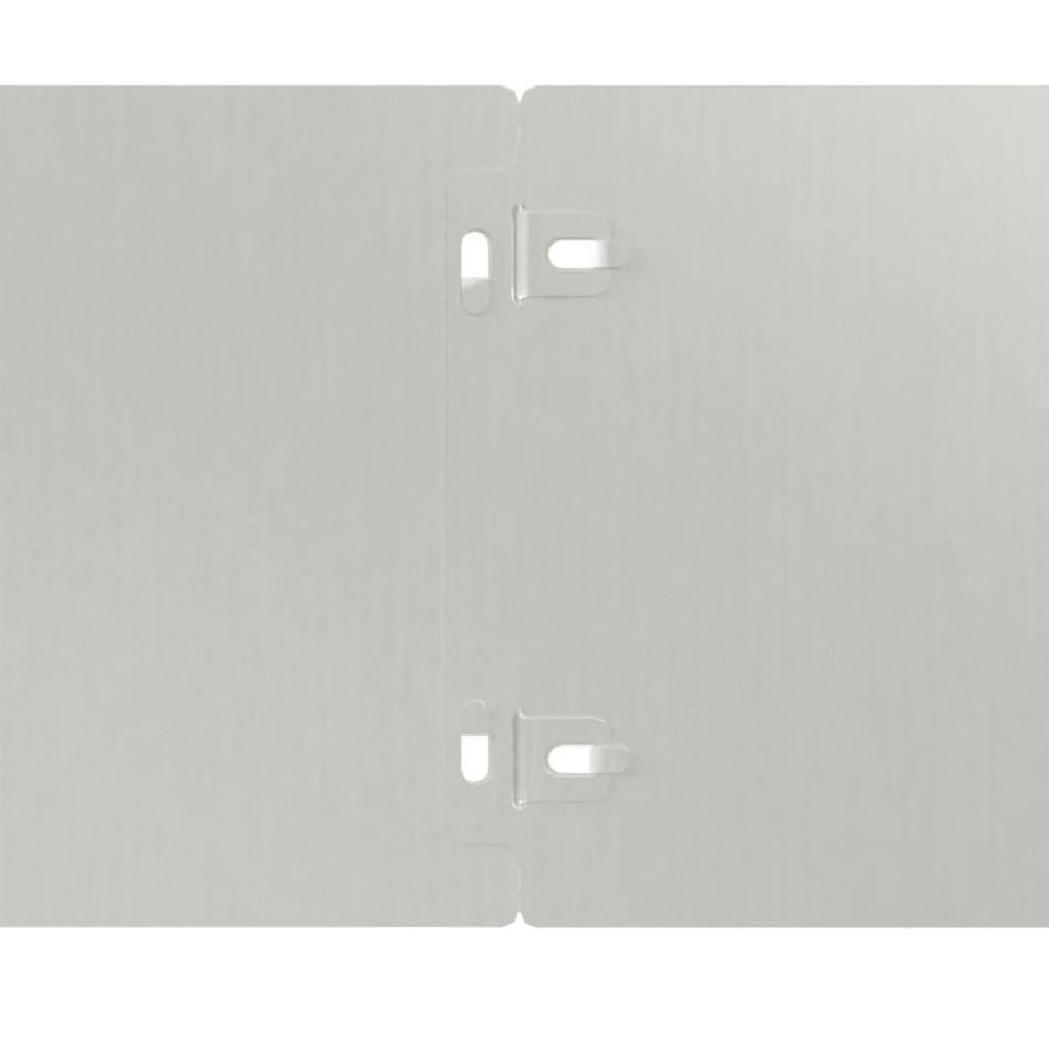 Bordes de césped acero corten flexible 10 piezas 15x103