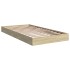 Estructura de cama sin colchón madera roble Sonoma 100x200