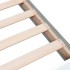 Estructura de cama madera de ingeniería blanca 90x190