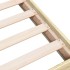 Estructura de cama sin colchón madera roble Sonoma 90x190