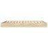 Estructura de cama sin colchón madera roble Sonoma 120x190
