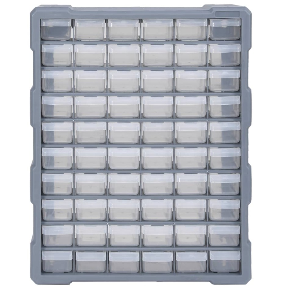 Organizador multicajones con 60 cajones 38x16x47,5