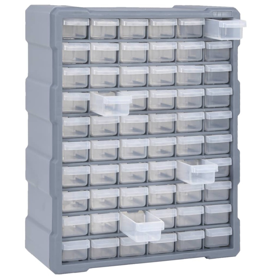 Organizador multicajones con 60 cajones 38x16x47,5