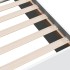 Estructura de cama madera de ingeniería blanca 90x190