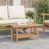 Mesa de centro de bambú 70x40x35