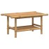 Mesa de centro de bambú 70x40x35