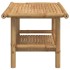 Mesa de centro de bambú 70x40x35