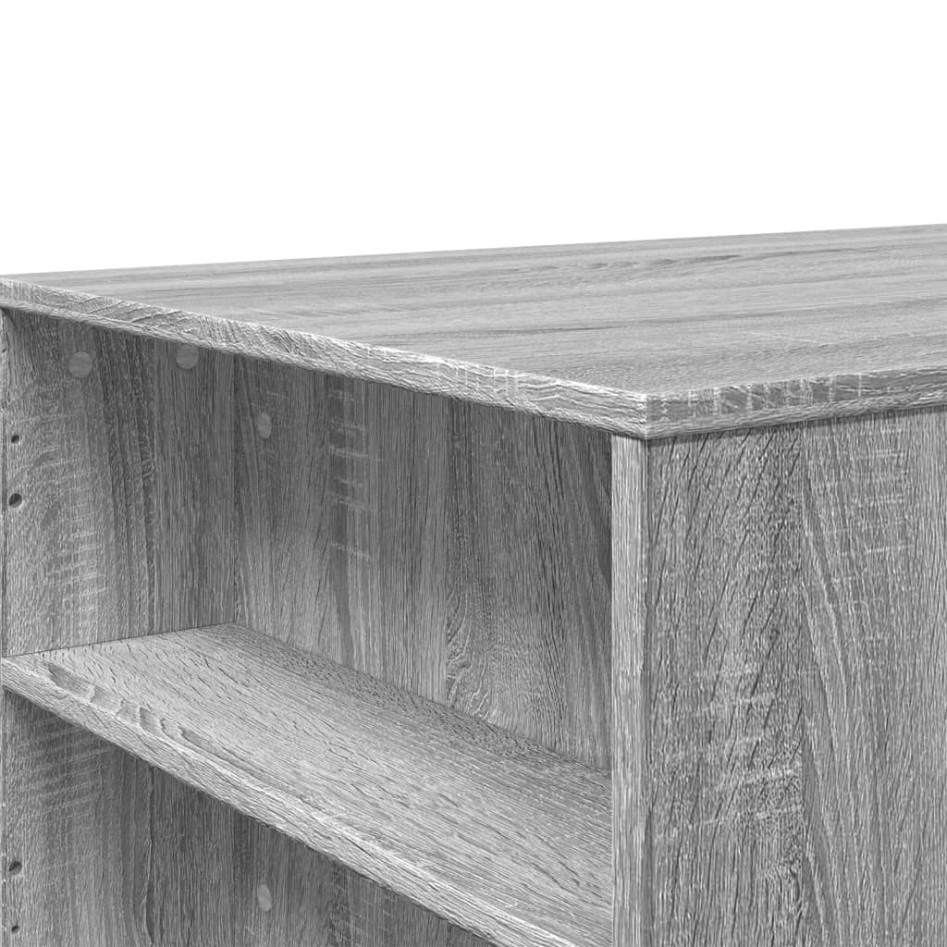 Mesa de centro madera de ingeniería gris Sonoma 102x55x42