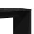 Mesas auxiliares 2 uds madera de ingeniería negro 50x30x50