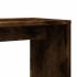 Mesa auxiliar 2 uds madera ingeniería roble ahumado 50x30x50
