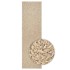 Alfombra ZIZUR apariencia de yute interior y exterior 80x250