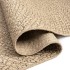Alfombra ZIZUR apariencia de yute interior y exterior 80x250