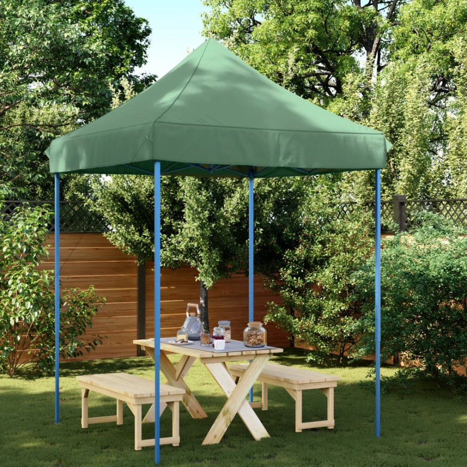 Tienda de fiesta plegable Pop-Up verde 200x200x306