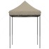 Tienda de fiesta plegable Pop-Up taupe 200x200x306