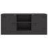 Mueble para TV de acero negro 99x39x44