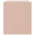 Mueble para TV de acero rosa 67x39x44