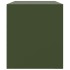 Mueble para TV de acero verde oliva 67x39x44
