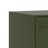 Mueble para TV de acero verde oliva 67x39x44