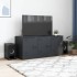 Mueble para TV de acero gris antracita 99x39x44