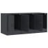 Mueble para TV de acero gris antracita 99x39x44