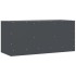 Mueble para TV de acero gris antracita 99x39x44