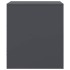 Mesitas de noche 2 unidades gris antracita 34,5x39x44