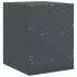 Mesitas de noche 2 unidades gris antracita 34,5x39x44