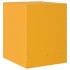 Mesitas de noche 2 unidades acero amarillo 34,5x39x44