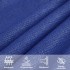 Toldo de vela rectangular HDPE azul 160 g/m² 4x6