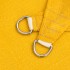 Toldo de vela rectangular HDPE amarillo 160 g/m² 5x8