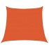 Toldo de vela trapecio HDPE naranja 160 g/m² 4/5x4