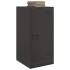 Aparador de acero negro 34,5x39x73