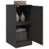Aparador de acero negro 34,5x39x73