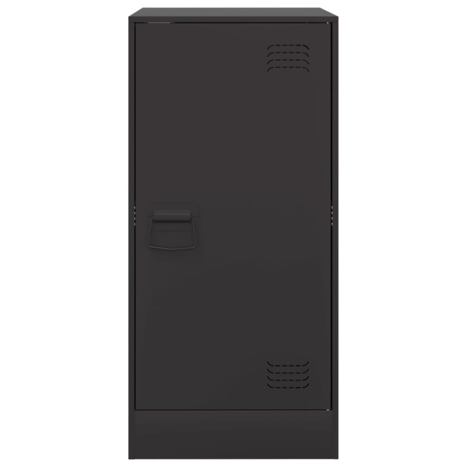 Aparador de acero negro 34,5x39x73