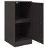 Aparador de acero negro 34,5x39x73