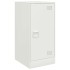 Aparador de acero blanco 34,5x39x73