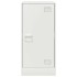 Aparador de acero blanco 34,5x39x73