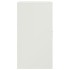 Aparador de acero blanco 34,5x39x73