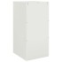 Aparador de acero blanco 34,5x39x73