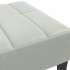 Reposapiés de terciopelo gris claro 77x55x31