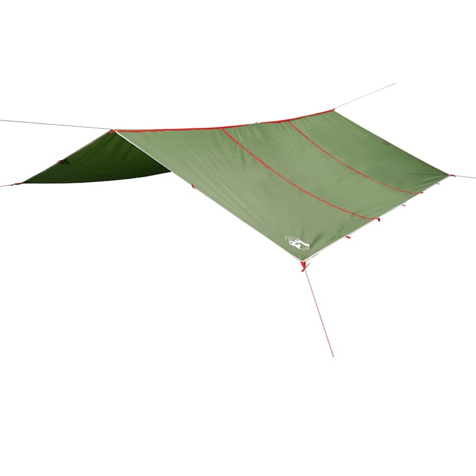 Lona de camping impermeable verde 420x440