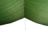 Lona de camping impermeable verde 420x440