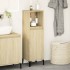 Armario de baño madera contrachapada roble Sonoma 30x30x100