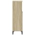Armario de baño madera contrachapada roble Sonoma 30x30x100
