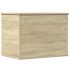 Caja de almacenaje madera ingeniería roble Sonoma 60x42x46