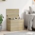 Caja de almacenaje madera ingeniería roble Sonoma 60x42x46