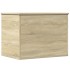 Caja de almacenaje madera ingeniería roble Sonoma 60x42x46