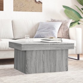 Mesa de centro madera de ingeniería gris Sonoma 100x55x40